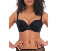 Freya Signature Lace Wired Plunge Bra Black