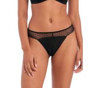 Freya Signature No VPL Lace Brazilian Knickers Black