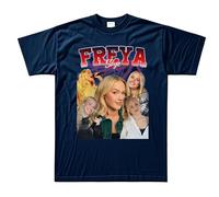 Freya Skye Pic Merch T-Shirt Summer Unisex Casual Stylish Design Tee Sport Top (NavyBlue,S)