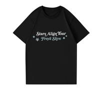 Freya Skye Shirt Women Stars Align Tour 2026 Tshirt Concert Support Tops | Freya Skye Merch Silent Treatment Gold's Gone My Own Way Bad Taste Stardust Album T-Shirt Y2K Hip Hop Streetwear