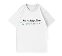 Freya Skye Shirt Women Stars Align Tour 2026 Tshirt Concert Support Tops | Freya Skye Merch Silent Treatment Gold's Gone My Own Way Bad Taste Stardust Album T-Shirt Y2K Hip Hop Streetwear