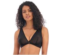 Freya Women's Snapshot Wireless Bralette Bra, Sheer, Noir, M