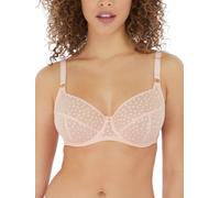 Freya Women's Starlight Underwire Balcony K-Cup Side Support Bra Plunge, Rosewater, 34GG US