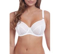 Freya Underwire Bra Starlight Unlined Side Support Lace Plunge White 34GG US