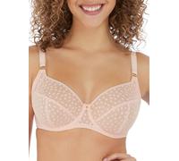 Freya Underwire Side Support Bra Starlight, Plunge, Semi-Sheer, Rosewater, 36DD