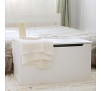Core Products Erin White Ottoman Storage Chest