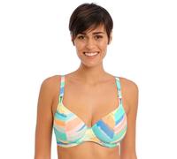 Freya Summer Reef Plunge Bikini Top Aqua Blue 34D
