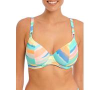 Freya Summer Reef Plunge Bikini Top Aqua Blue 34D
