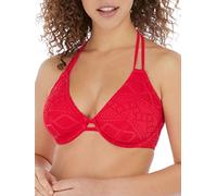 Freya Sundance Halter Bikini Top - Red Red 32D