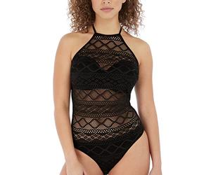 Freya Sundance High Neck Swimsuit Black Black 30FF