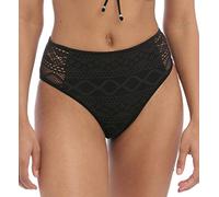 Freya Sundance High-Waist Bikini Bottom, Black, X-Small