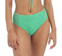 Freya Sundance High-Waist Bikini Bottom, Jade, Small