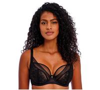 Freya Sydnie Bra High Apex Plunge Lace Underwired Non Padded Sheer Bras 402821