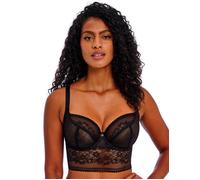 Freya Sydnie Bra Plunge Longline Lace Underwired Non Padded Sheer Bras 402820