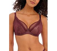 Freya Tailored High Apex Plunge Bra Dark Cherry Red 32F