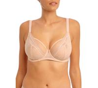 Freya Women's Tailored Underwire High Apex Bra Plunge, Opaque, Natural Beige, 36D