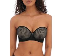 Freya Women's Tailored Moulded Strapless Bra in Black | Size: 38DD Freya Black 38DD