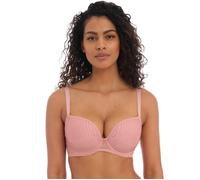 Freya Women's Tailored Underwire Molded Plunge T-Shirt Bra, Black, 28D