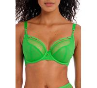 Freya Women's Underwire Plunge Bra Temptress - Opaque, Poison Green - 36DD