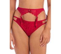 Freya Temptress Suspender In Red Red