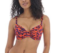 Freya Tiger Bay AS200702 W Underwired Plunge Bikini Top Sunset (SUT) 36DD CS