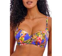 Freya Tiger Valley Sweetheart Bikini Top In Blue Blue 32F