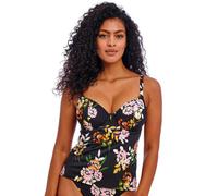 Freya Twilight Soul Plunge Tankini Top - Black - 30E