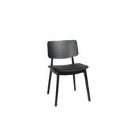 Freya Two Dining Chair Black Stained Oak/Black Savannah 30314