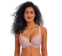 Freya Women's Undetected Underwire Demi T-Shirt Bra, Iced Mocha, 34HH US