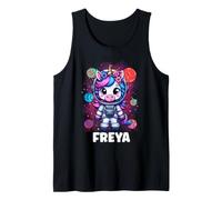 Freya Unicorn Space Astronaut Tank Top
