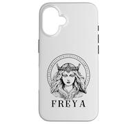 Freya Viking Goddess of Norse Mythology Freyja runes Case for iPhone 16
