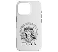 Freya Viking Goddess of Norse Mythology Freyja runes Case for iPhone 16 Pro