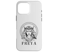 Freya Viking Goddess of Norse Mythology Freyja runes Case for iPhone 16 Pro Max