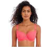 Freya Womens Viva Lace Side Support Bra - Pink Polyamide - Size 34F