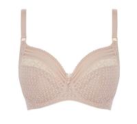 Freya Women's Viva Underwire Side Support Bra Full Coverage, Lace Natural Beige, 36GG US