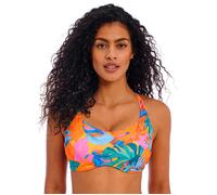 Freya Womens Aloha Coast Bralette Bikini Top - Multicolour Polyamide - Size 34D