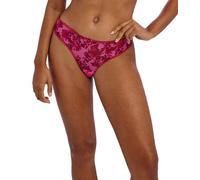 Freya Women's Blossom Thong Bikini Style Underwear, Red Rose, XS