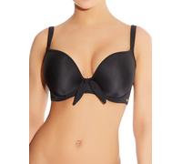 Freya Womens Deco Swim Moulded Bikini Top - Black Nylon - Size 32C