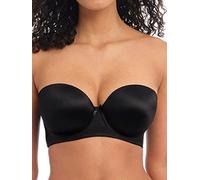 Freya Deco Strapless Bra - Underwired Moulded - Black 36FF