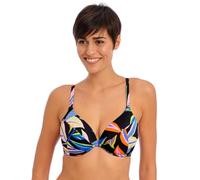Freya Women's Desert Disco Underwire Plunge Bikini Top, Multi, 3 6DD US