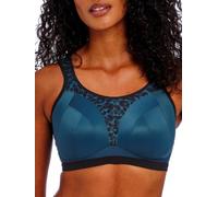 Freya Women's Dynamic Non-Wired Sports Bra, Midnight Leopard, 34F