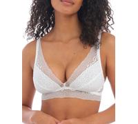 Freya Women's Erin Wireless Bralette Bra, White, M