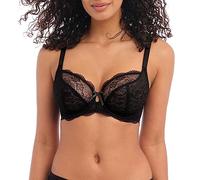 Freya Women's Fancies 1011 Underwire Non Padded Plunge Bra, Black, 28G