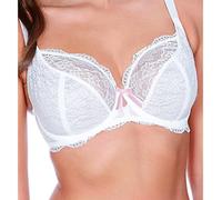 Freya Women's Fancies 1011 Underwire Non Padded Plunge Bra White Size 30D UK