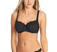 Freya Womens Fancies Underwired Balcony Bra - Black Polyamide - Size 30HH