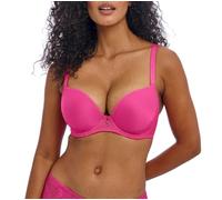 Freya Women's Fascinate Underwire Molded Plunge T-Shirt Bra, Hot Pink, 36F