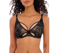 Freya Womens Fatale High Apex Bra - Black Polyamide - Size 28D