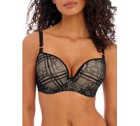 Freya Women's Fatale Underwire Molded T-Shirt Bra, Noir, 32D