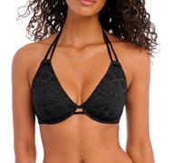 Freya Women's Bikini Top Sundance Halterneck Bandless Nylon Black 32DD