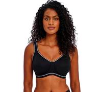 Freya Womens Active Sonic Moulded J-Hook Sports Bra - Black Polyamide - Size 28DD